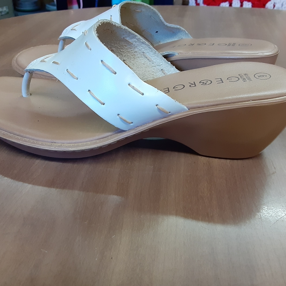 Women's Sandals made by George Size 6